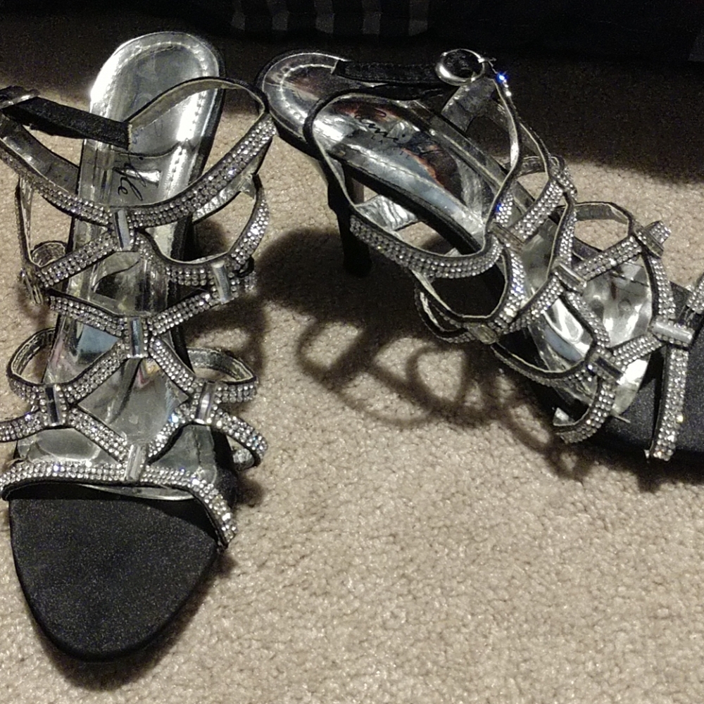 Black heels